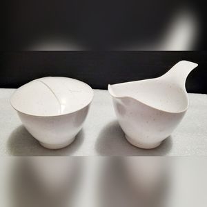 Vintage debonaire melmac cream and sugar set